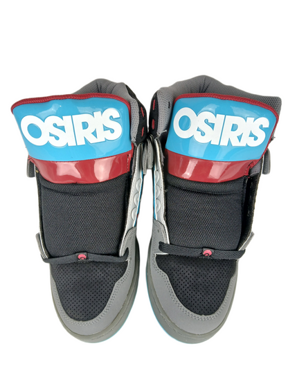 Osiris NYC 83 BLK/Teal/Red US Mens Size 9.5 Shoes