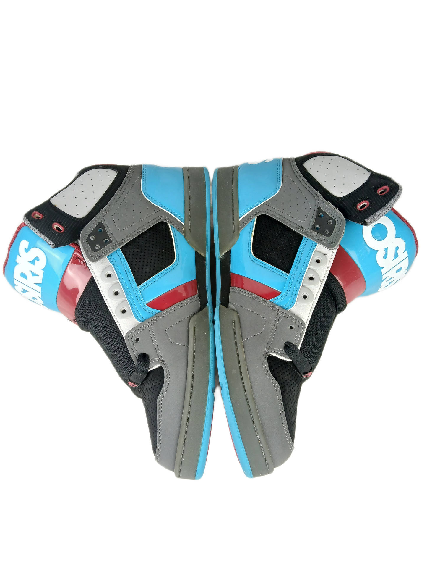 Osiris NYC 83 BLK/Teal/Red US Mens Size 9.5 Shoes