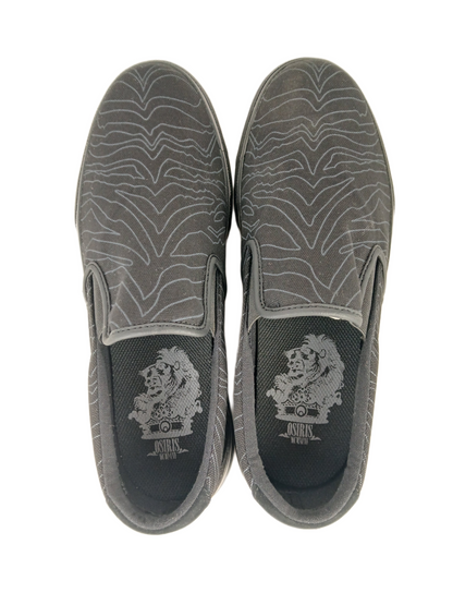 Osiris X Joy Division Unknown Pleasures Scoop Black/White/Zebra US Mens Size 9 Shoes