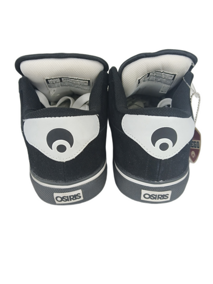 Osiris Diego Bucchieri Cleaver Black White US Mens Size 11.5 Shoes