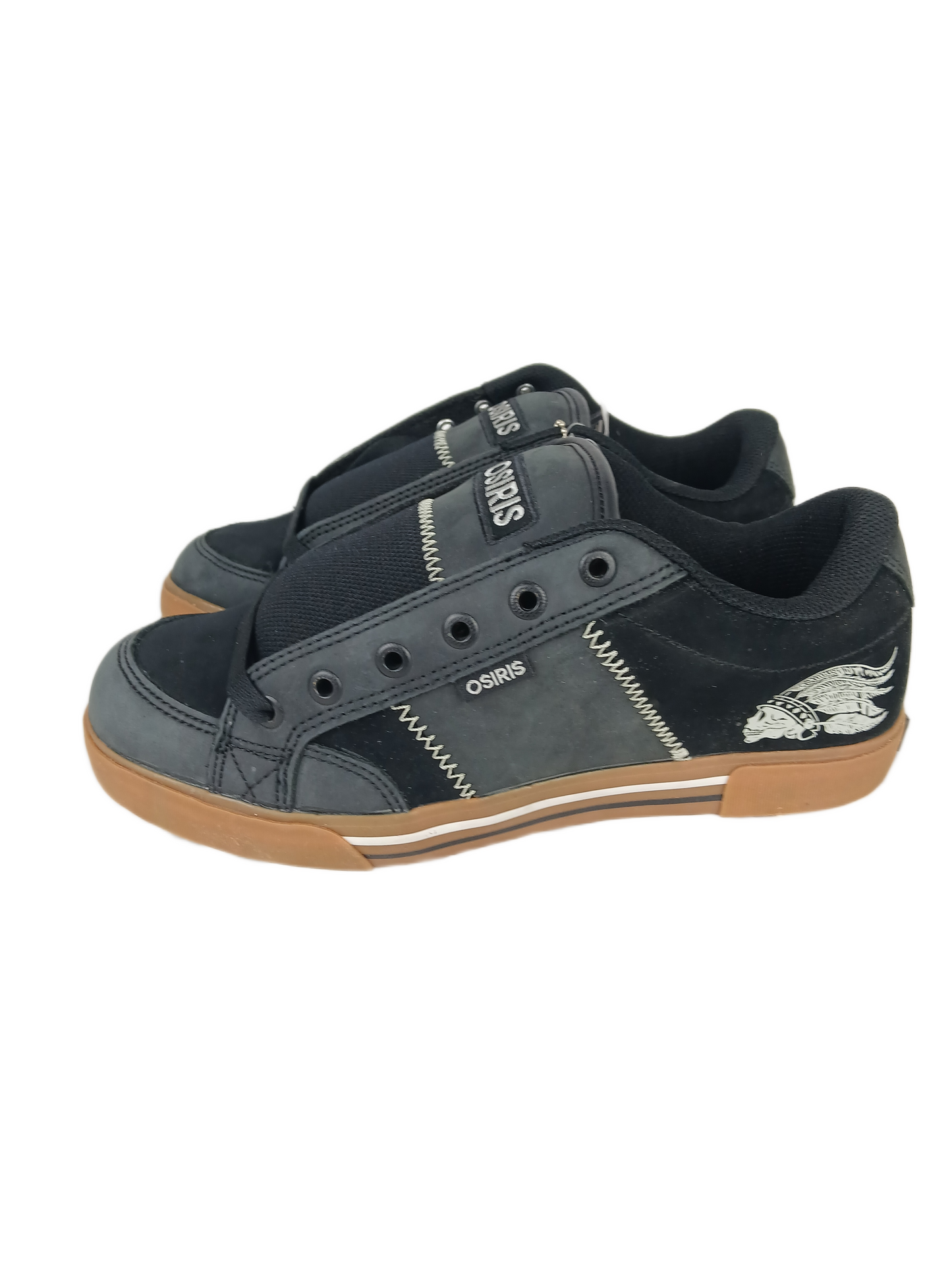 Osiris Clint Peterson Boater II Dk.Brown/Lt.Brown US Mens Size 9 Sample Shoes