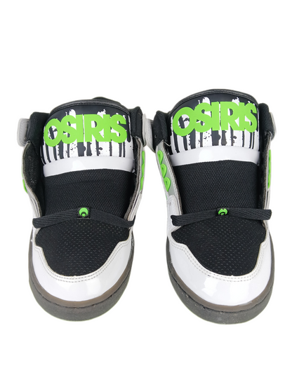 Osiris NYC 83 Mid Wht/Lme/Drips US Mens Size 9.5 Shoes