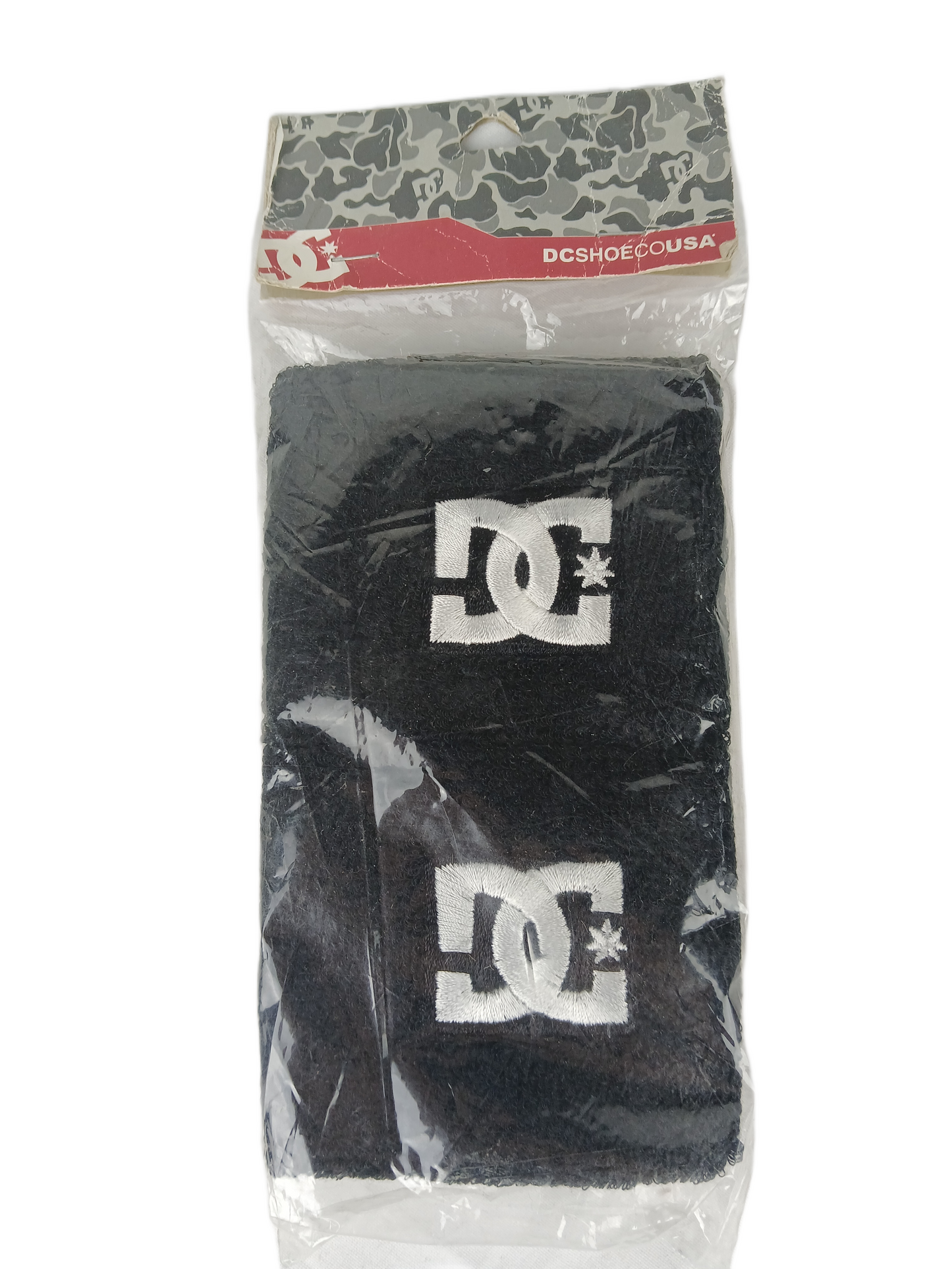 DC Black Silver DC Logo Set Of Two Vintage Sweatbands