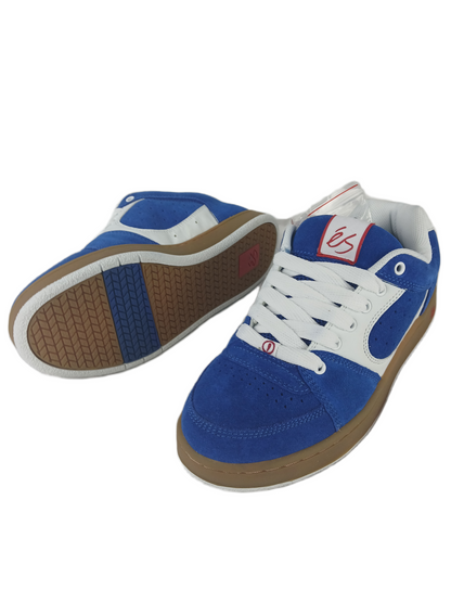 eS Accell TT Royal White Gum US Mens Size 9 Vintage Sample Shoes