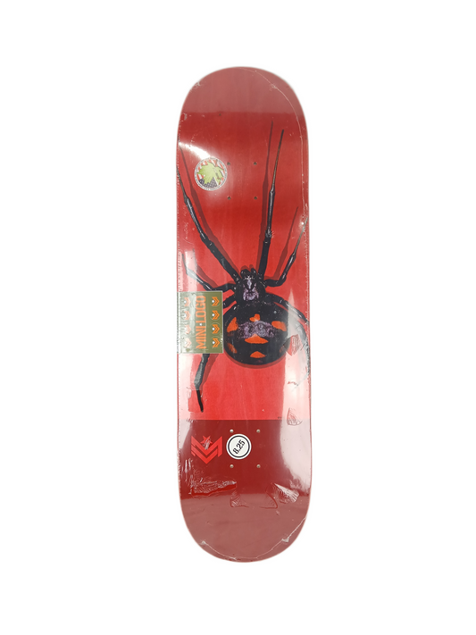 Powell Peralta Mini Logo Maple Poison Black Widow Black Red Size 8.25" Vintage NOS Deck