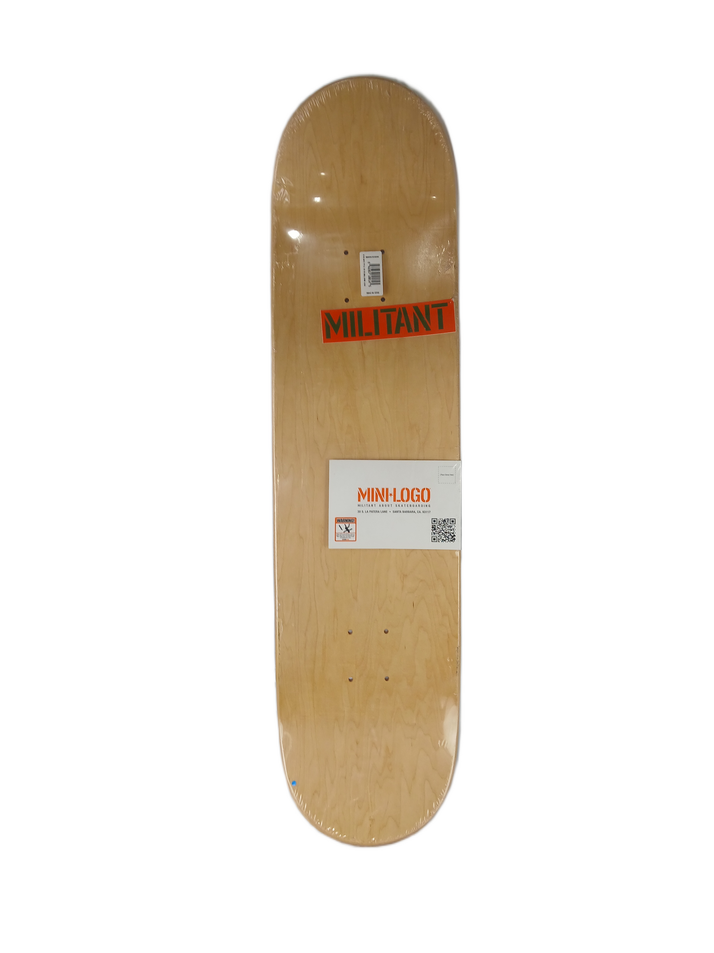Powell Peralta Mini Logo Maple Small Bomb Aloha Blue Multi Size 8.5" Vintage NOS Deck