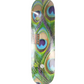 Powell Peralta Mini Logo Maple Peacock Feather Green Multi Size 8.5" Vintage NOS Deck