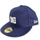 DC X New Era 59Fifty Blue White Size 7 3/8 58.7 Vintage Fitted Hat