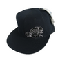 Neff Braydon Szafranski Black Rose Black Silver Size 7 1/4 Small Vintage Fitted Hat