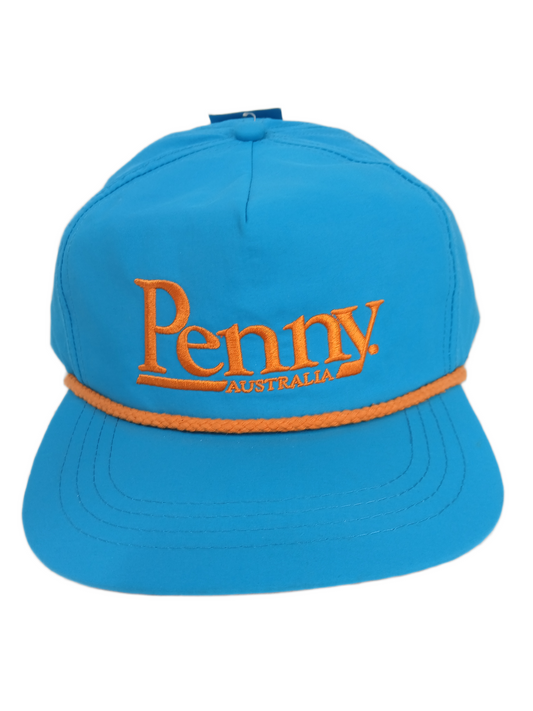 Penny Penny Australia Turquoise Orange One Size Fits All Vintage Snapback Hat