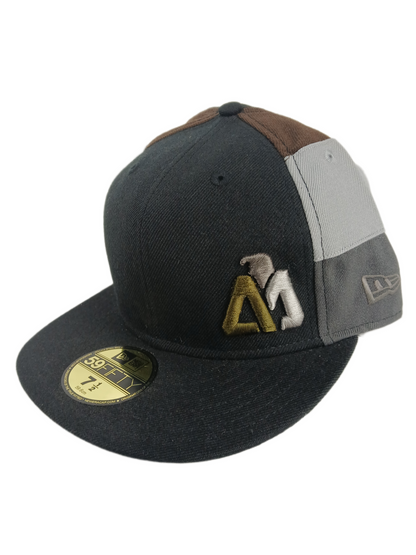 Matix X New Era 59Fifty Black Plaid Multi Size 7 1/2 59.6cm Vintage Fitted Hat