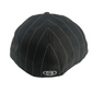 Gold X New Era 59Fifty Black White G Logo Pinstriped Size 7 1/8 56.8cm Vintage Fitted Hat