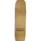 Shut Skates American Made Graphic 2006 Woodgrain White Black Size 8.1" Vintage NOS Deck