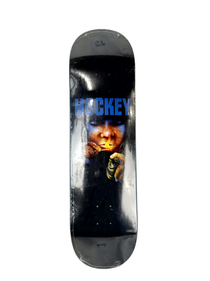 Hockey Donovon Piscopo Instructions Black Multi Size 8.5" Vintage NOS Deck