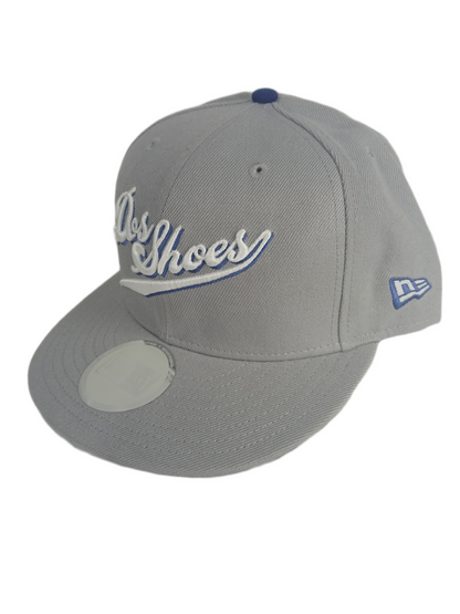 DVS X New Era DVS Shoes Dodgers Grey White Blue One Size Fits All Vintage Snapback Hat