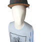 Official Premium John Cardiel All Hail Triangles Rasta Grey Green Wool Size One Size Fits All Vintage Leather Strapback Hat