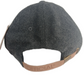 Official Premium John Cardiel All Hail Triangles Rasta Grey Wool One Size Fits All Vintage Leather Strapback Hat