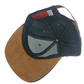 Official Premium John Cardiel All Hail Triangles Rasta Grey Wool One Size Fits All Vintage Leather Strapback Hat