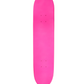 BAM Heartagram Stripes Pink Dipped Black White Size 7.5" Vintage NOS Deck
