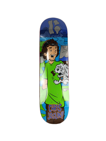 Plan-B Chris Joslin Shaggy Doo Multi Size 8.375" Vintage NOS Deck