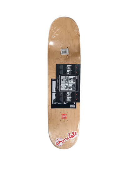 Chocolate Vincent Alvarez Trunk Boyz Mug Shot Series Black White Red Size 8.25" Vintage NOS Deck