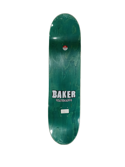 Baker Riley Hawk Skull Purple/Green 8.25'' Skateboard Deck