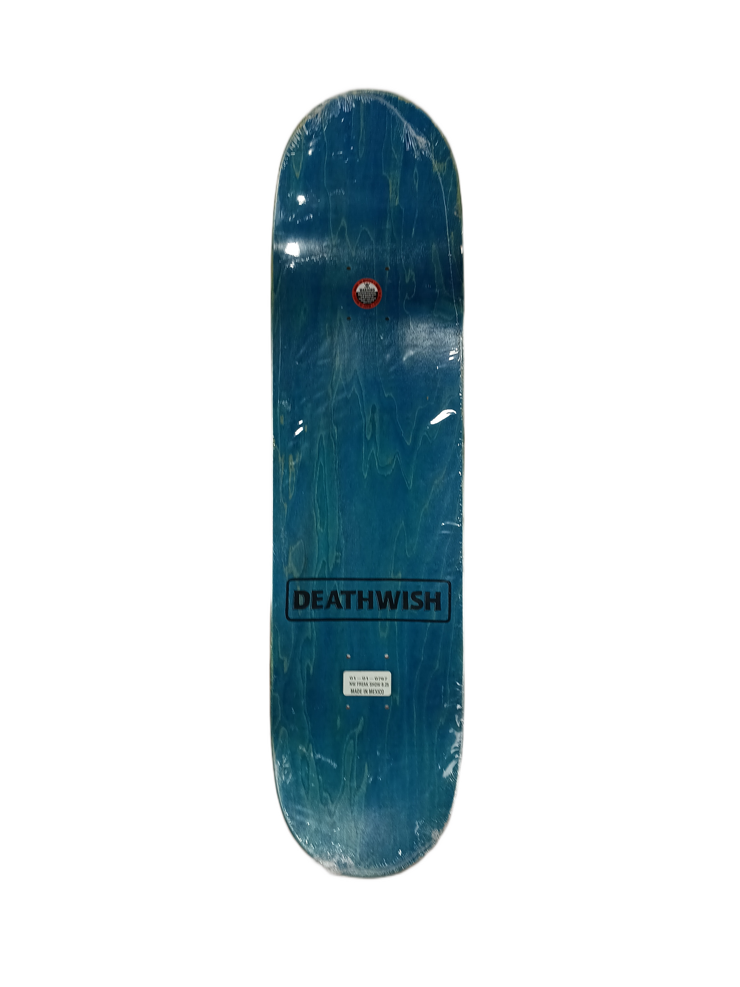 Deathwish Neen Williams Freak Show Series Sea Creature Red Blue Multi Size 8.25" Vintage NOS Deck