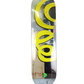 Girl Neils Bennett Swirl Series Andy Jenkins 30 Years Raised Embossed Graphic Multi Yellow Size 8.25" Vintage NOS Deck