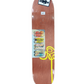 Girl Neils Bennett Swirl Series Andy Jenkins 30 Years Raised Embossed Graphic Multi Yellow Size 8.25" Vintage NOS Deck
