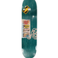 Girl Rick McCrank Swirl Series Andy Jenkins 30 Years Raised Embossed Graphic Multi Red Size 8.5" Vintage NOS Deck