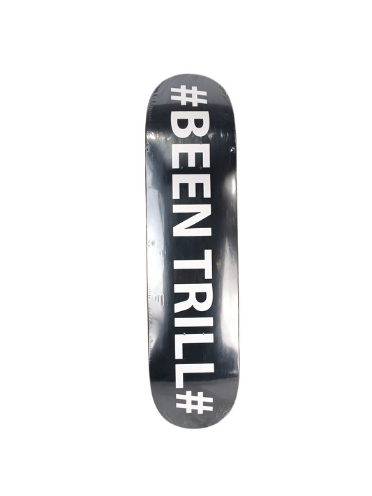 Been Trill # Been Trill # White Size 7.8" Vintage NOS Deck