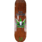 Life Extention Nick Trapasso Shoot Out Brown/Green Size 8.25" Vintage NOS Deck Scuffed Graphic