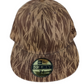 The Hundreds X New Era 59Fifty Thrashed Brown Tan Green Bomb Back Logo Size 7 3/858.7cm Vintage Fitted Hat
