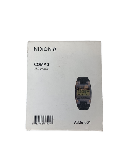 Nixon Comp S All Black A336001 Vintage Watch