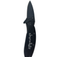Chocolate Skateboards Black Grey Vintage Pocket Knife