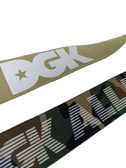 DGK Standard Issue Camo White One Size Fits All Vintage Belt