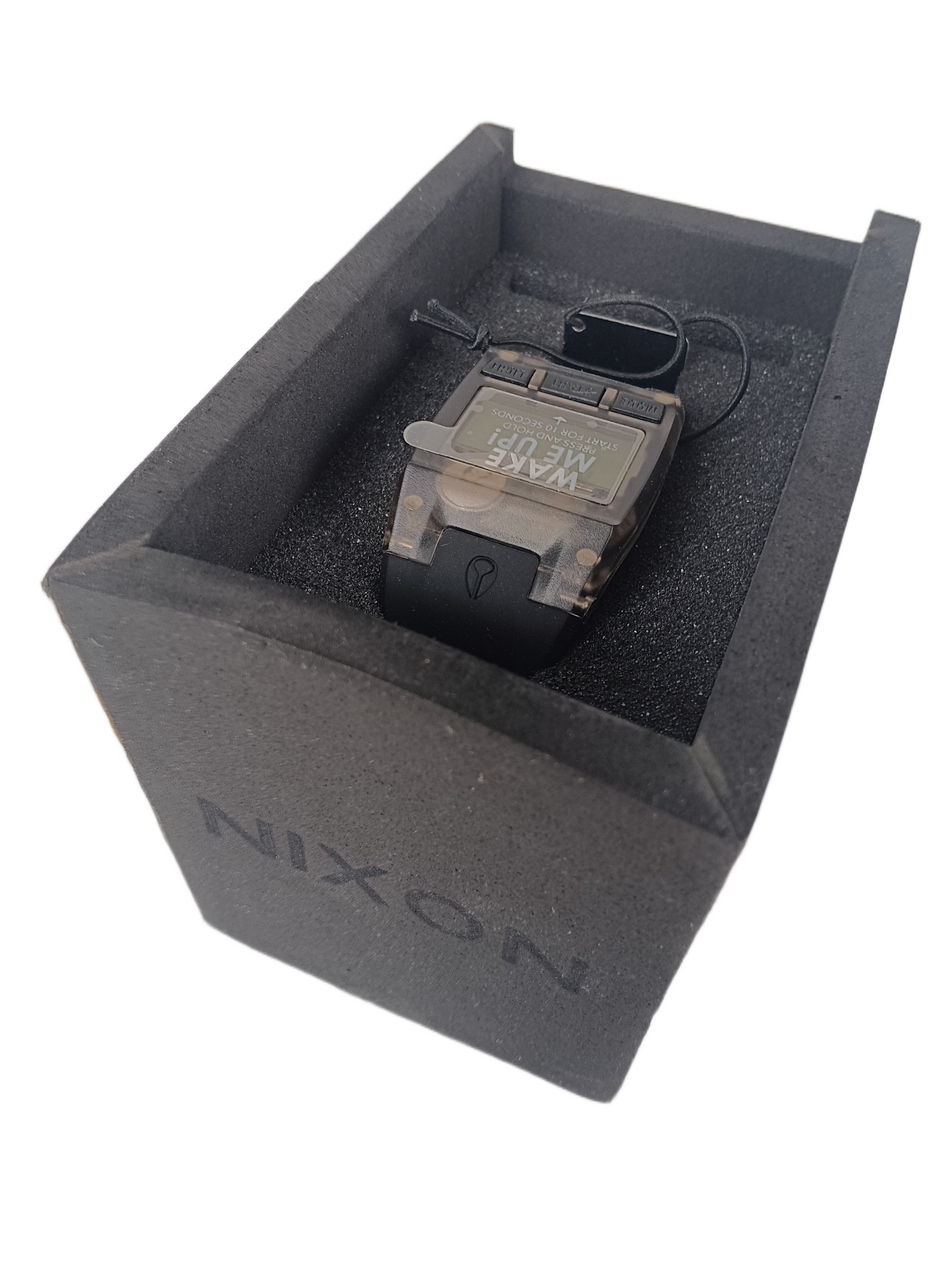Nixon Comp S All Black A336001 Vintage Watch