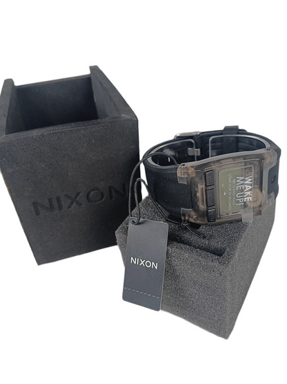 Nixon Comp S All Black A336001 Vintage Watch