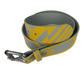 DVS Grey Yellow Stripes Vintage Leather Belt