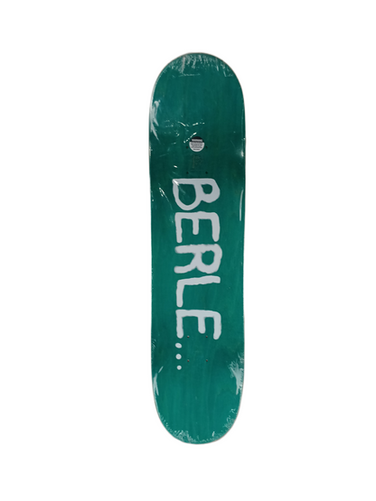 Fucking Awesome Elijah Berle Cut Outs Green Woodgrain Pink Multi Size 8.125" Vintage NOS Deck