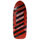 Santa Cruz Duane Peters Autographed Stripes Black White Red Size 10.5" Vintage NOS Autographed Deck
