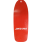 Santa Cruz Duane Peters Autographed Stripes Black White Red Size 10.5" Vintage NOS Autographed Deck