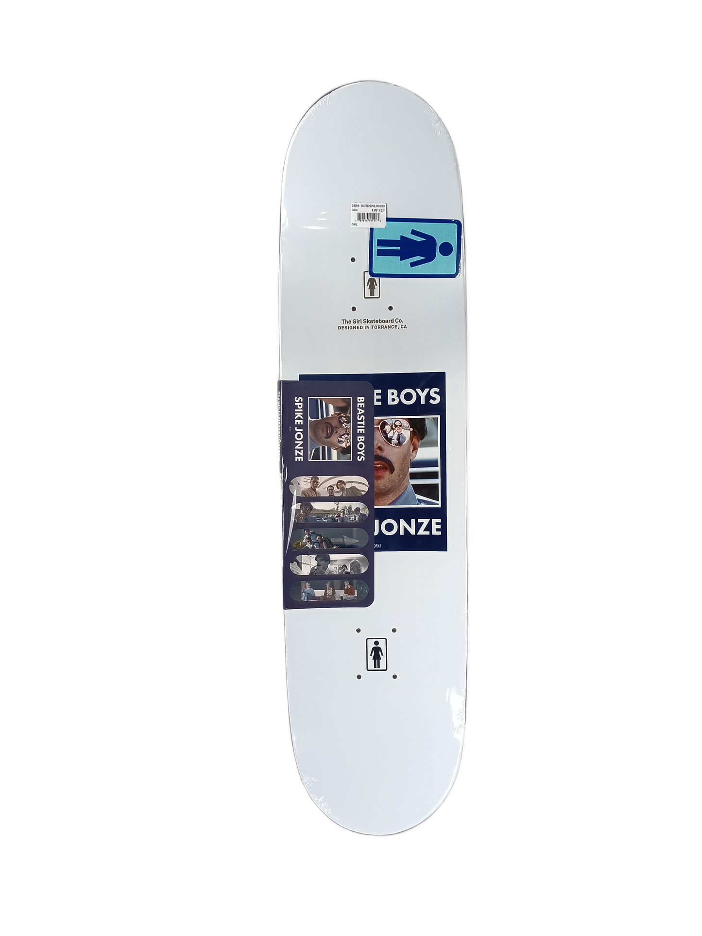 Girl x Beastie Boys Spike Jonze Winchell's Donuts #2 Multi Size 8.37" Vintage NOS Deck
