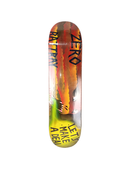 Zero John Rattray Let's Make A Deal Size 8.000" Vintage NOS Deck