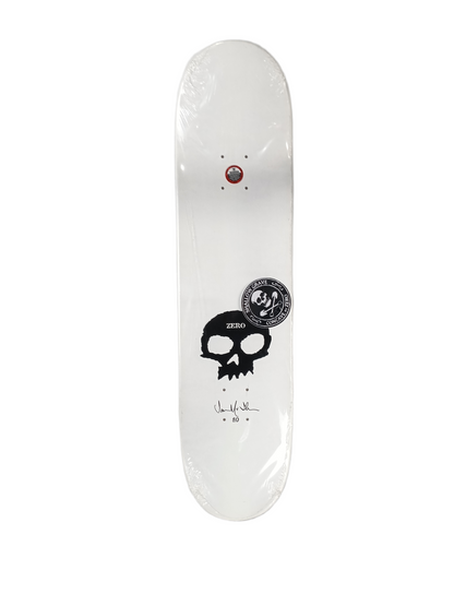 Zero Jamie Thomas Signature Series Skull Black White Size 8.000" Vintage NOS Deck