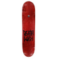 Deathwish Lizard King Sketchy Face Black White Green Red Top Size 7.4" Vintage NOS Deck
