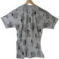 Baker Shanks And Spoons Grey Black Red Mens Size Large S/s Shirt