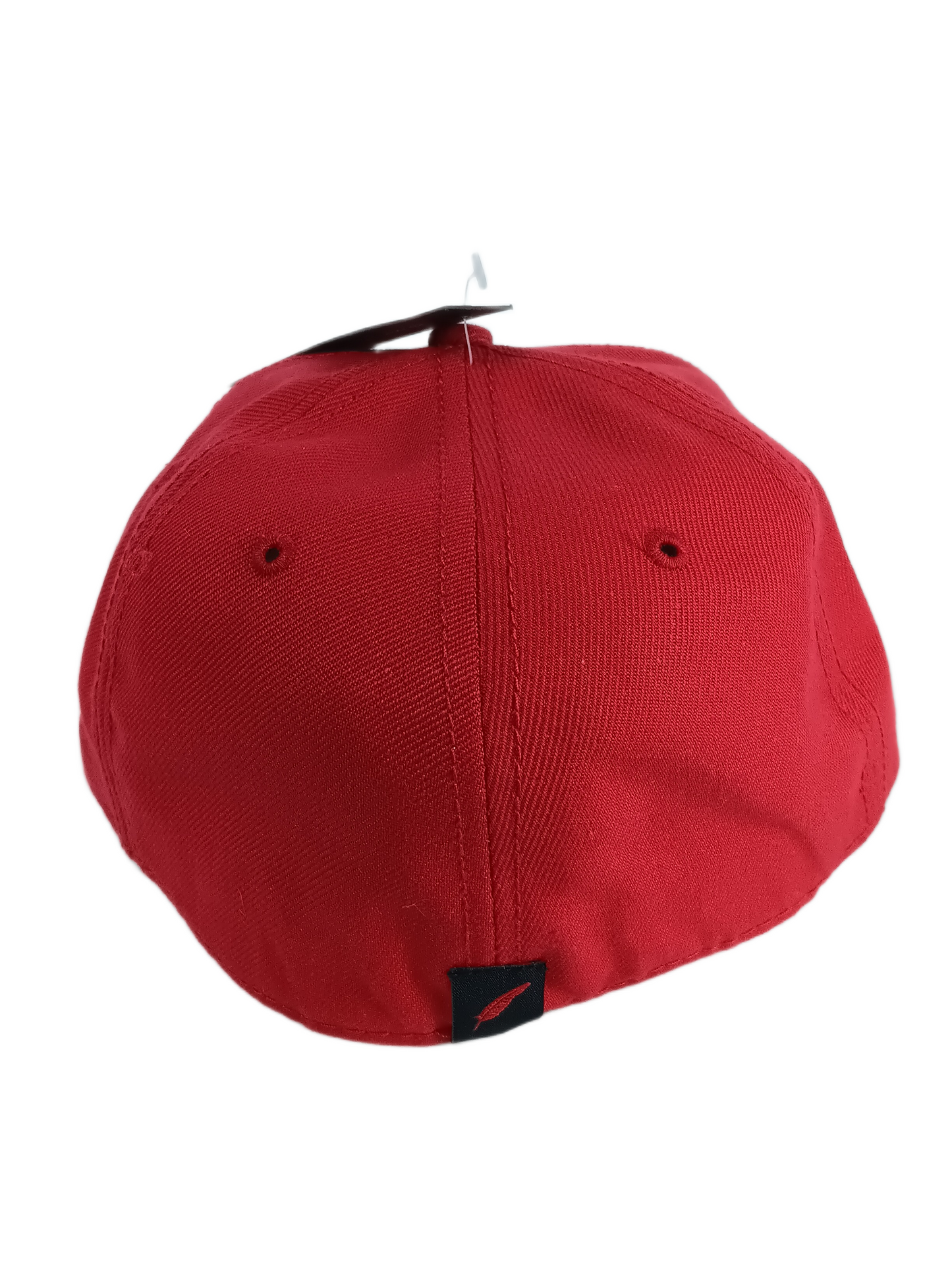 Cast Shadow SHDW Large Red Felt Material Print Size Medium Medium - Large 7 1/4 57.7cm Vintage Fitted Hat