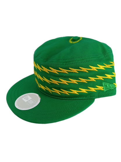 King Stampede X New Era Boltz Green Yellow  Size 7 1/8 56.8cm Vintage Fitted Hat