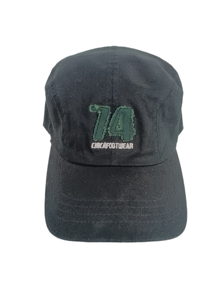 Circa 74 Patch Circa Footwear Black Green White One Size Fits All Vintage Flexfit Sample Hat